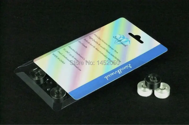 New Arrival Type A Pre-wound Reusable Plastic Bobbins Embroidery Thread for Brother Machine | Дом и сад