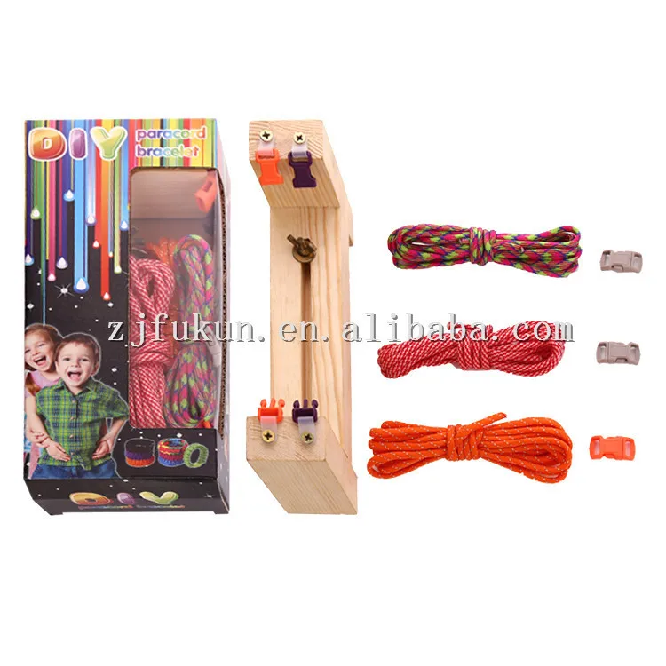 DIY Детские принадлежности 550 браслет для выживания Paracord Мини Путешествия джиг с пряжками, Paracord делая инструменты