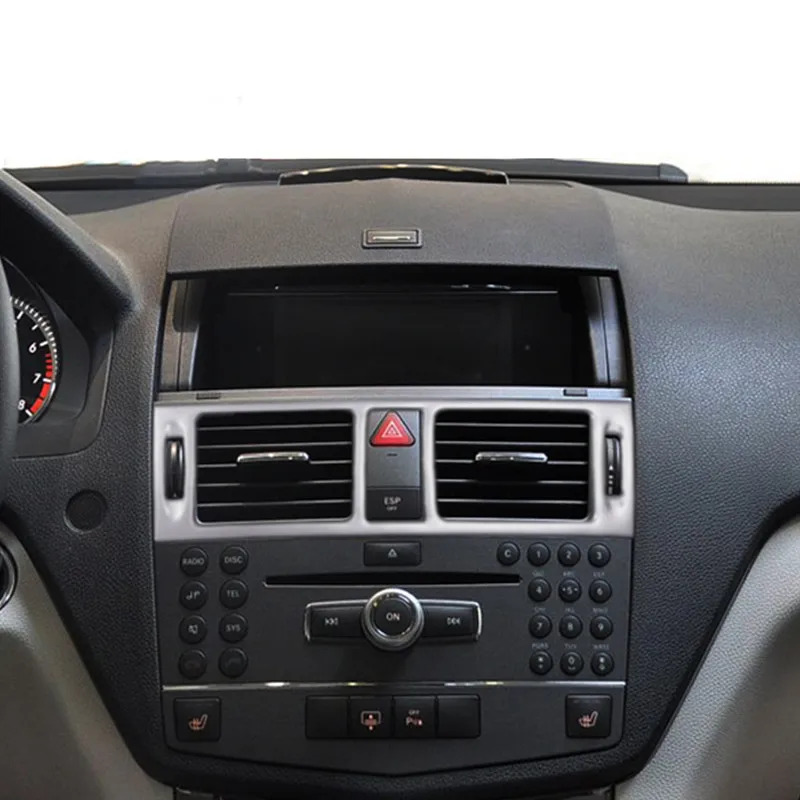 Центральная консоль решетка для кондиционера Mercedes Benz C Class W204 180 200 260 2008-2010