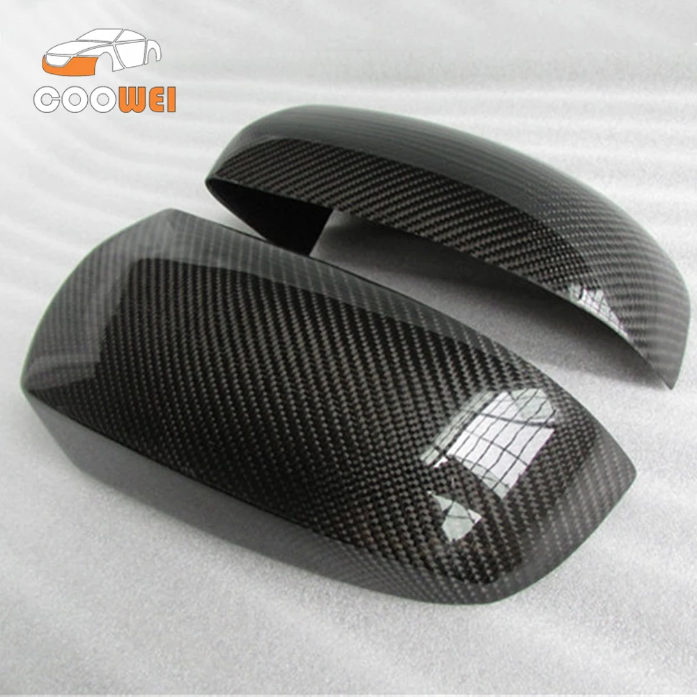 

Car Styling Real Carbon Fiber Rearview Side Mirror Covers For 2007-2013 BMW X5 X6 E70 E71 E72
