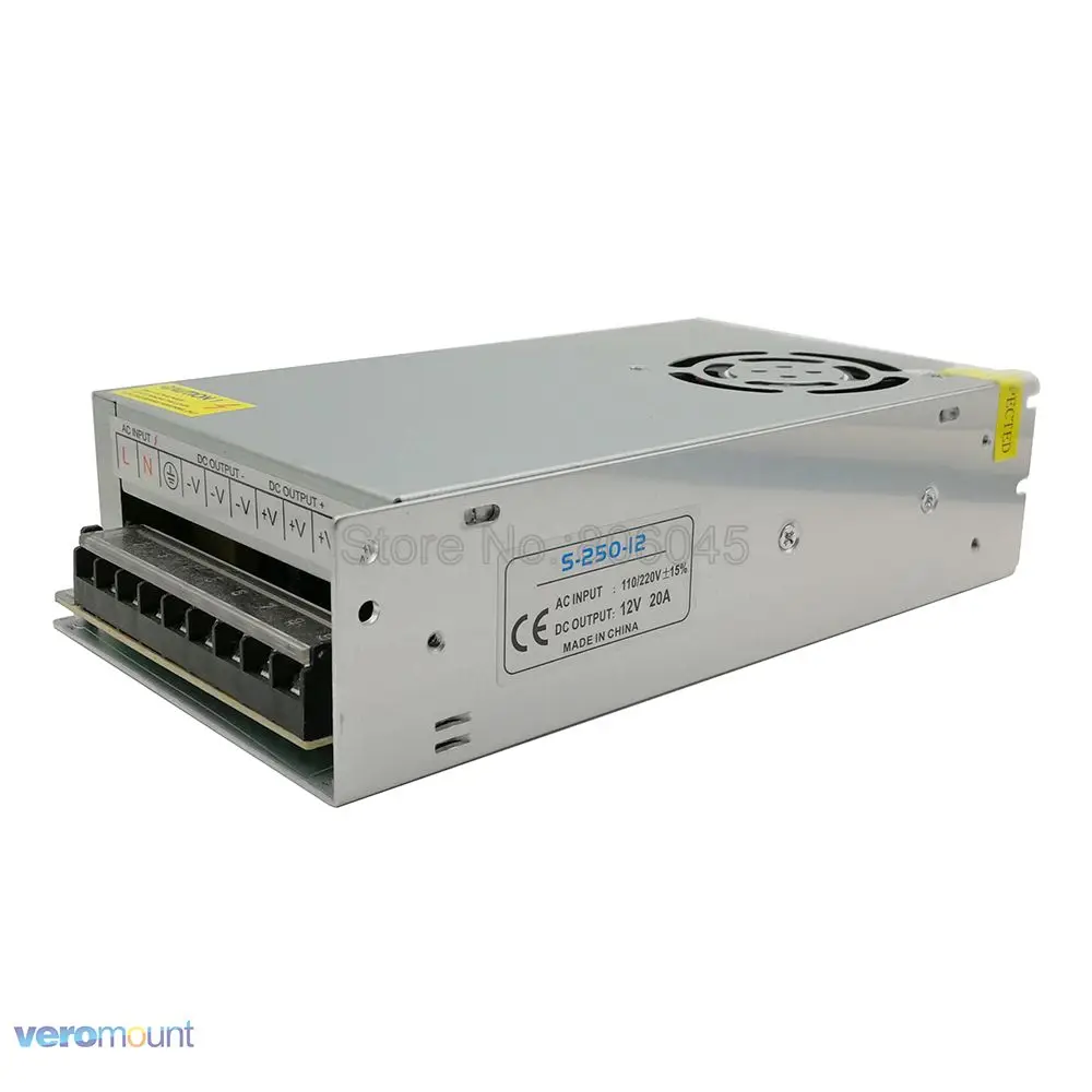 DC12V Светодиодные ленты драйвер адаптера питания 1A 2A 3A 5A 10A 15A 20A 30A 33A переключатель Питание AC110V-220V для работающего на постоянном токе 12 В в Мощность трансформатор