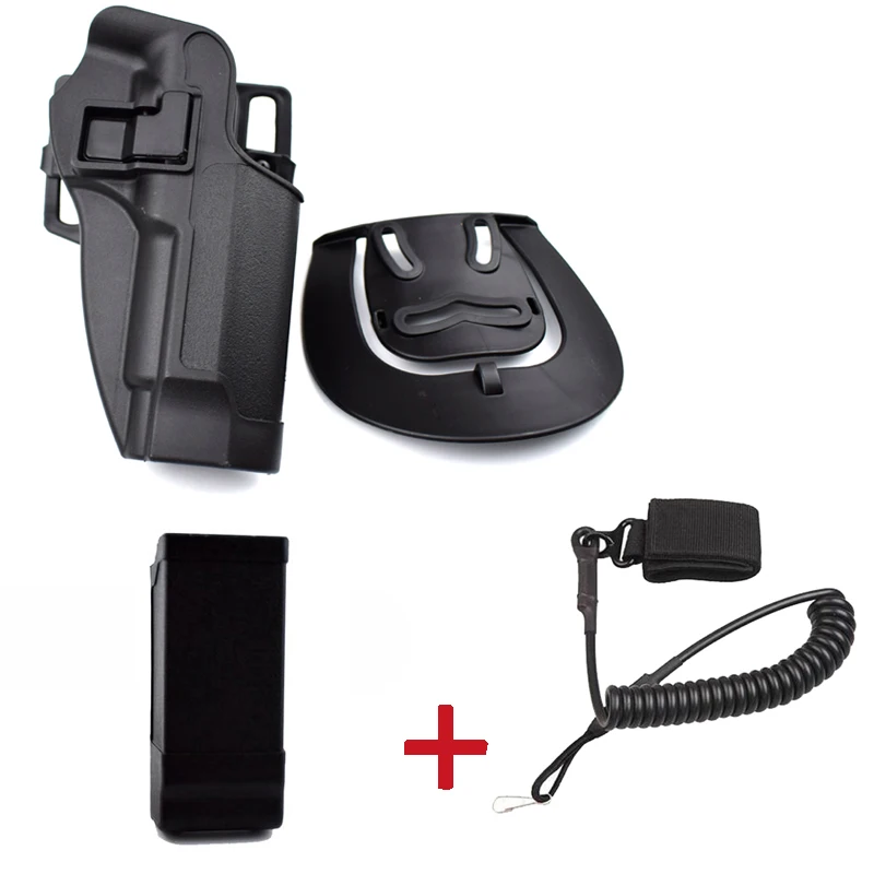 Combination 1 Тактическая кобура Beretta M9 92 96 с пистолетными аксессуарами охотничья страйкбольная полицейское оружие ремень кобура Пистолет Чехол подсумок - Цвет: Combination 1