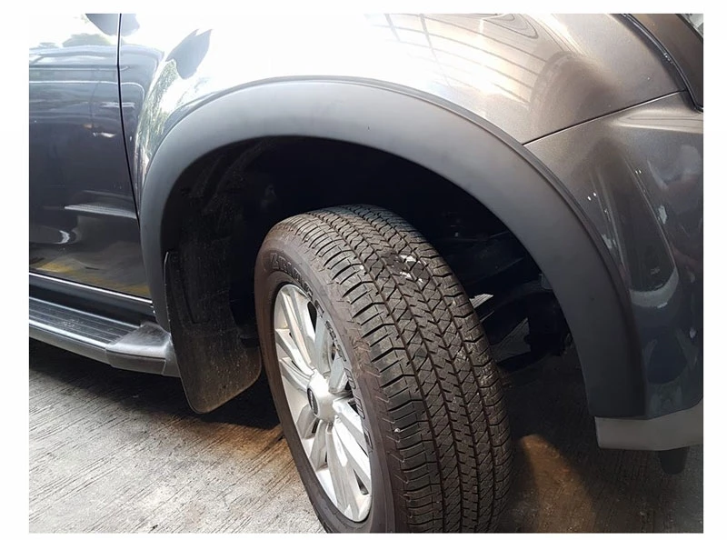 Матовый черный fender flare для ISUZU MU-X крыло брызговиков авто аксессуары для isuzu MUX YCSUNZ