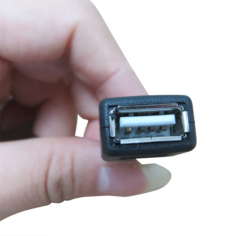 2 шт. 5 5x2 1 мм DC Женский к USB AF Мужской Разъем питания кабель для адаптера ноутбука