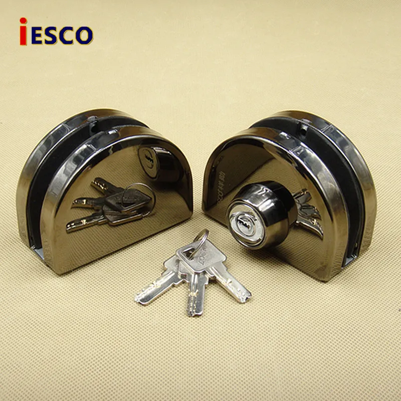 

Free shipping Stainless steel glass door lock