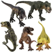 kids toy simulation jurassic world park series king t rex dinosaur model toy tyrannosaurus action figure christmas gift