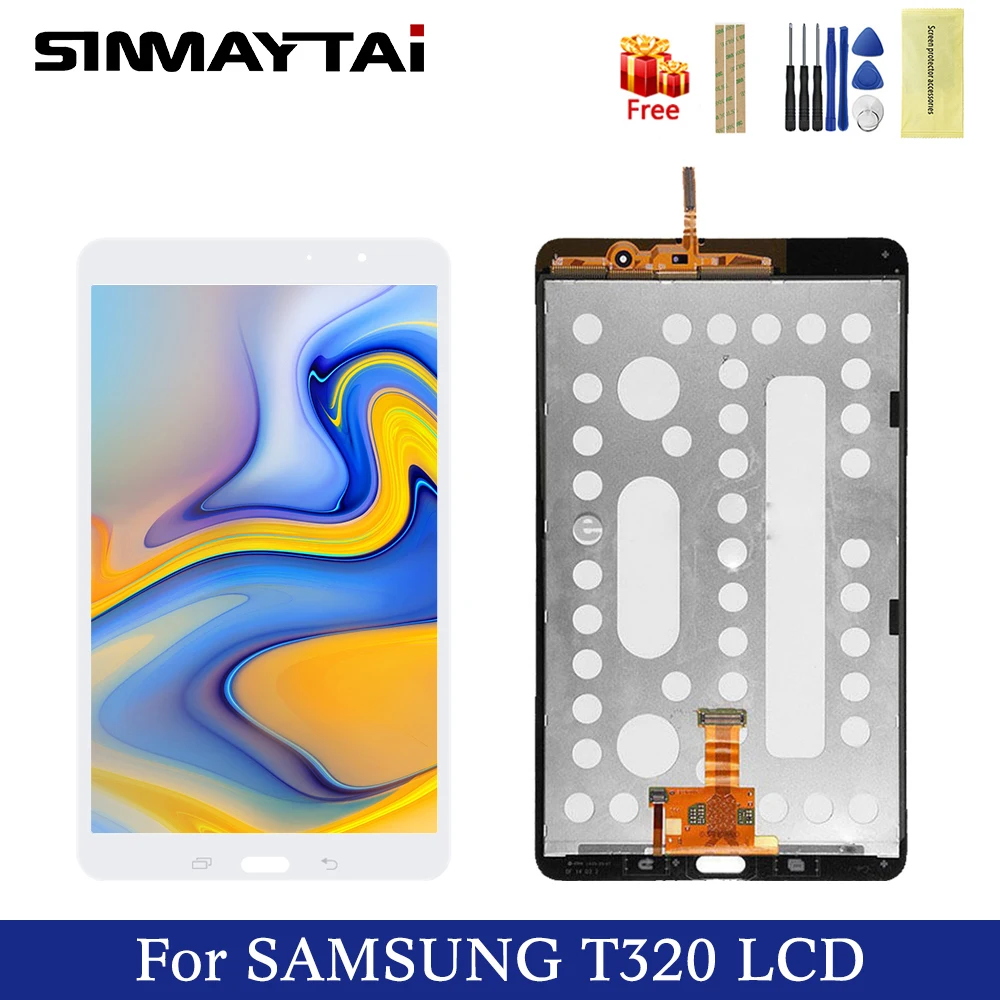 ЖК дисплей с дигитайзером для Samsung Galaxy Tab Pro 8 4 дюйма сенсорный экран в сборе SM T320 t321