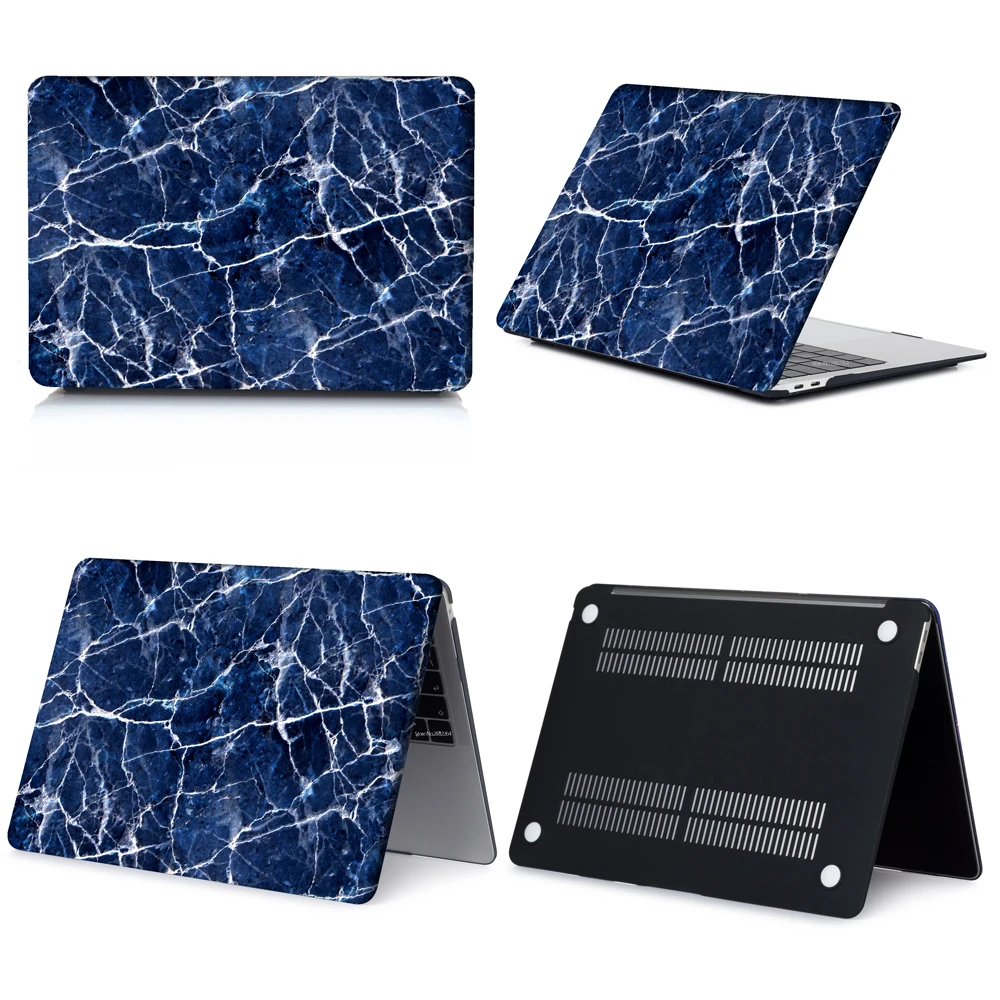 024 Мраморный чехол для ноутбука MacBook Air Pro retina 12 13 15 Pro 13 A2159 сенсорная панель для macbook Touch ID Air 13 A1932+ крышка клавиатуры - Цвет: 024