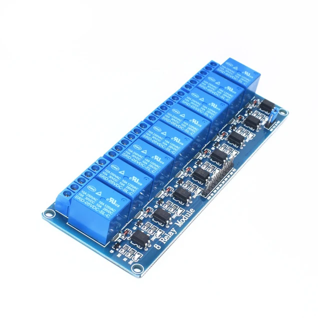 1 шт. 5 в 8 канальный релейный модуль плата для Arduino PIC AVR MCU DSP ARM Электронный 100% Новый