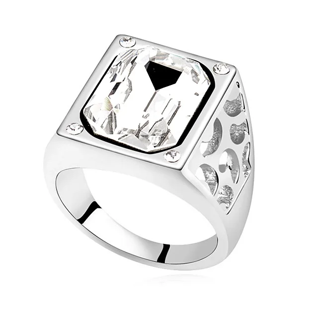 Фирменное ювелирное изделие Ретро стиль антиквариат белые золотистые кристаллы