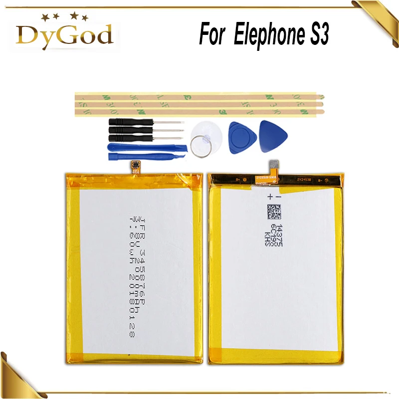 DyGod 2100 мАч для Elephone S3 батарея телефон запасные части Высокое качество Мобильный +