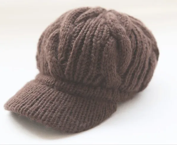 Утолщенная вязаная шерстяная шапка для женщин 2013 Супер теплая универсальная