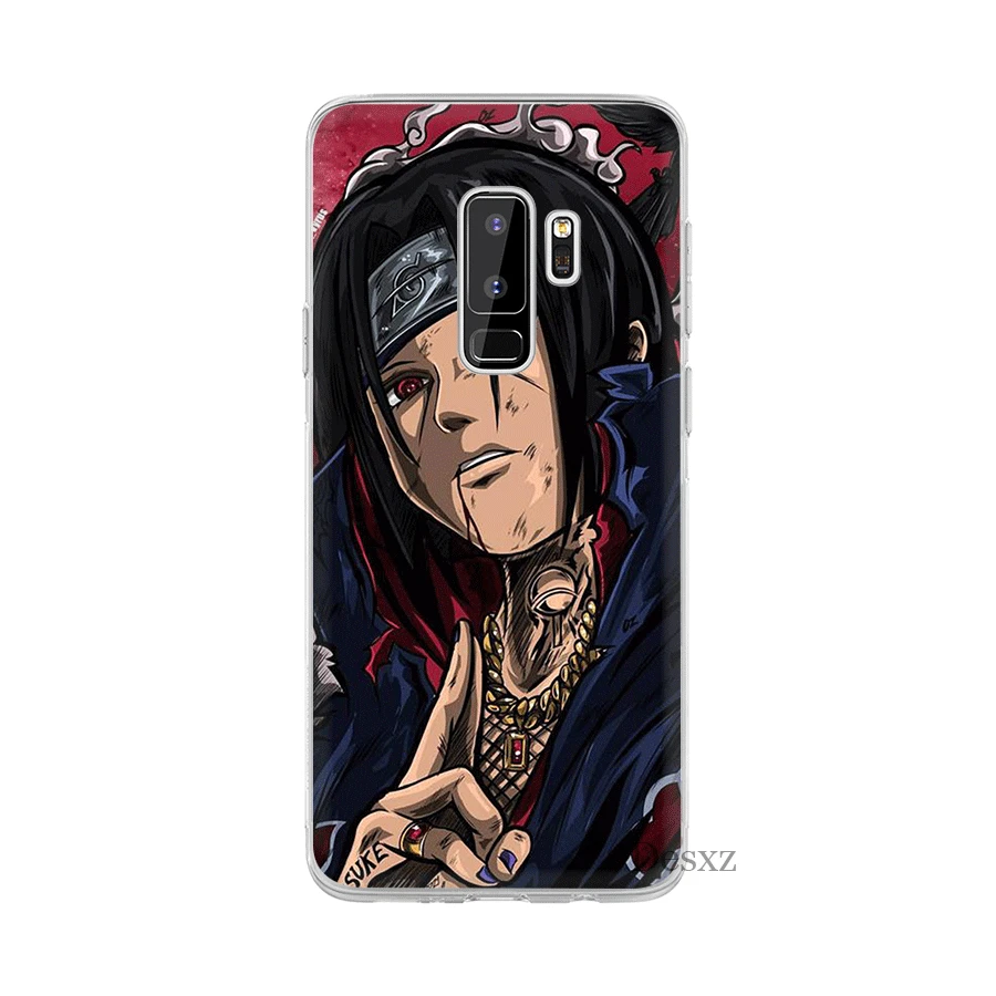 Чехол с рисунком из аниме Desxz Naruto для Samsung Galaxy A3 A5 A6 A7 A8 A9 A10 A30 A40 A50 A70 защитный