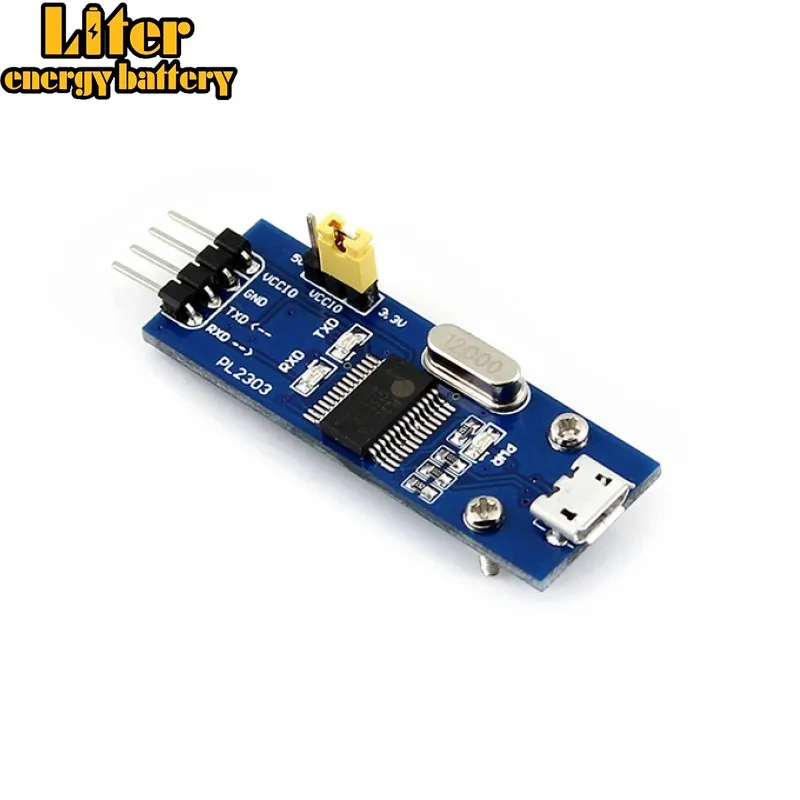 Плата USB UART PL2303 (micro) для подключения micro PL2303TA поддерживает windows 10 /XP/7/8/8.1 |