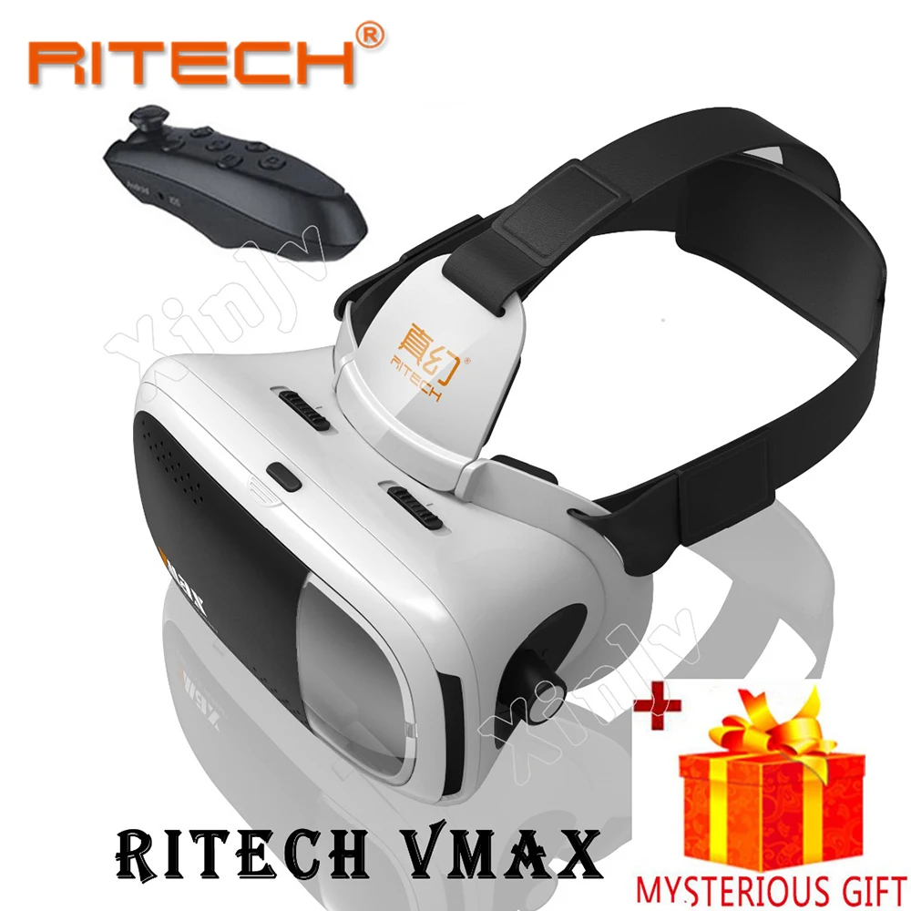 RITECH VMAX видео Anaglyph 3 d VR коробка 3D виртуальной реальности очки для смартфонов Smart