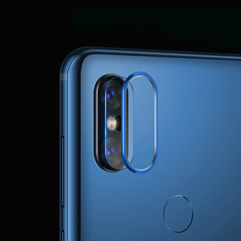 Для Xiaomi mi 6X Защитная пленка для объектива камеры + металлическое кольцо задней