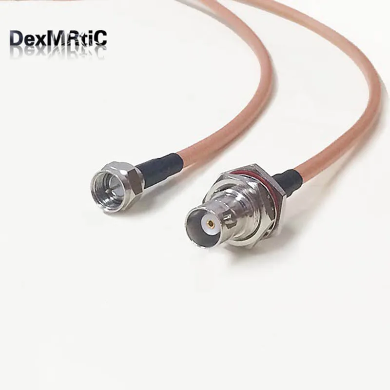 BNC гнездо переборка переключатель F штекер RF коаксиальный кабель адаптер RG142 50
