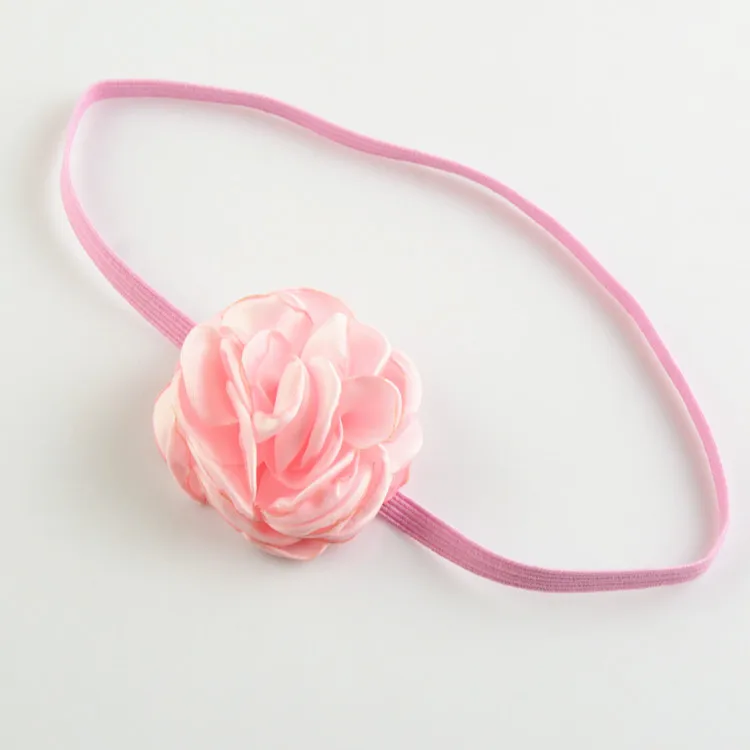 10 шт. в одном лоте для девочек 2 дюйма ручная работа обтекаемый цветок повязка