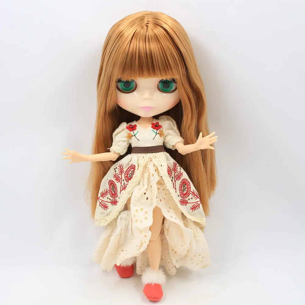 

Кукла блайз ICY DBS, Серия № 260BL0545, коричневые волосы, белая кожа, 1/6 BJD, шарнирное тело, Нео ob24, аниме девушка