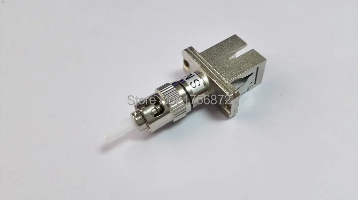 ST папа SC Женский Гибридный волоконно оптический адаптер конвертер Разъем SM 9/125 UPC