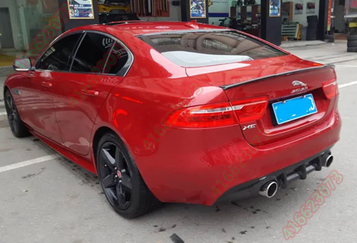 

Fit for Jaguar XE 200PS 240PS R SPORT carbon fiber rear spoiler rear wing
