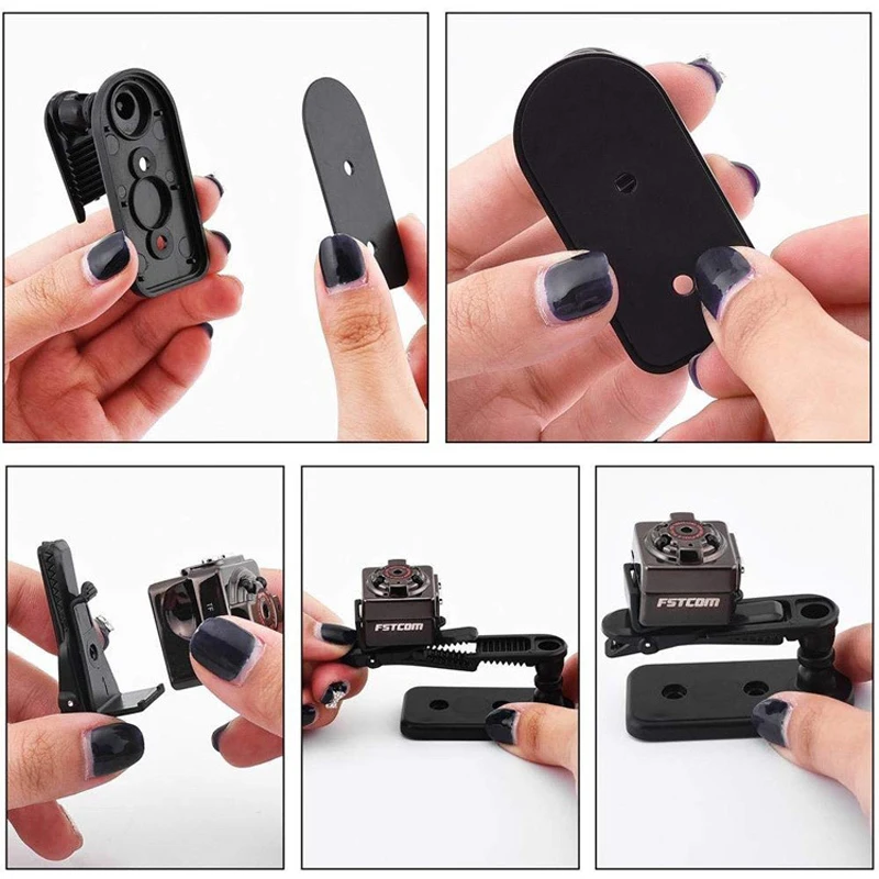 1080p HD ночное видение маленькая секретная камера Micro Mini Car DVR видеокамера умный