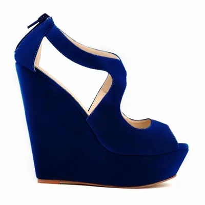 Новый 2016 размер 35-42 искусственные замши сандалии конфеты цвет faux peep toe лодыжки