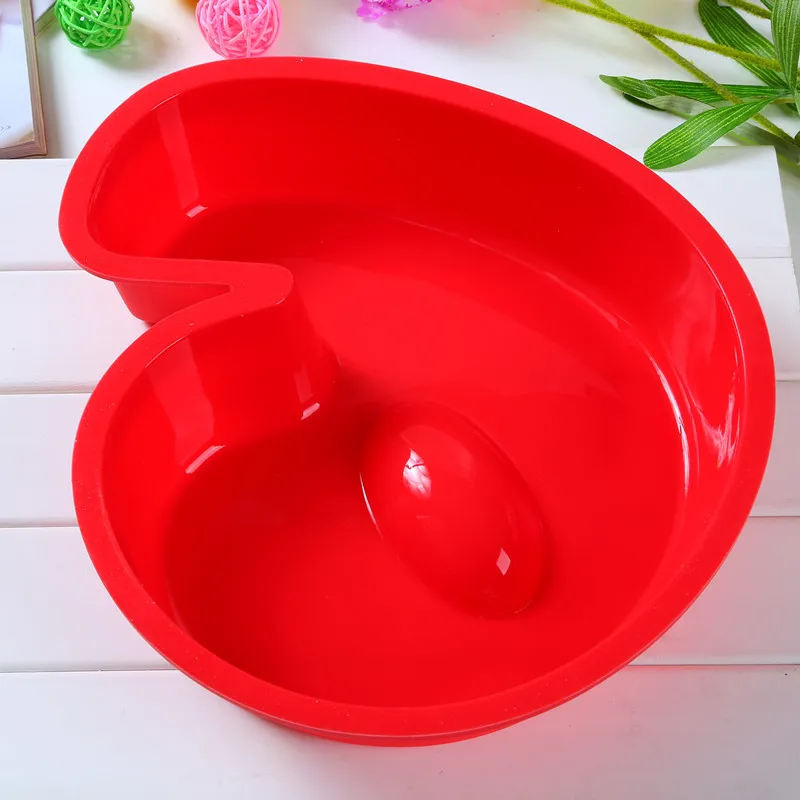 Форма для торта из пищевого силикона с цифрами 6 100% | Дом и сад