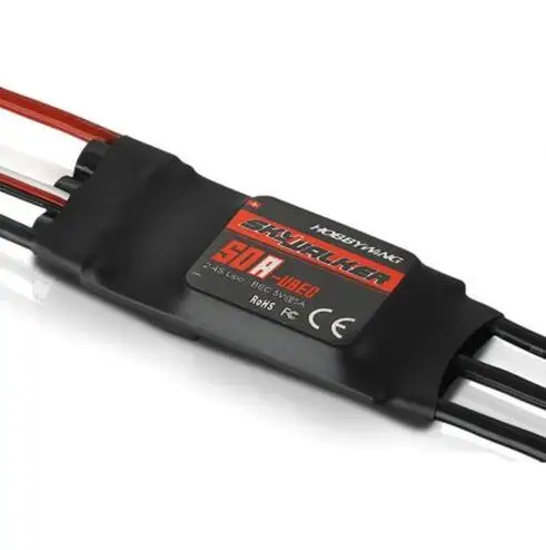 Оригинальный Hobbywing skywalker 50A(2 4s) бесщеточный ESC для строительных вертолетов