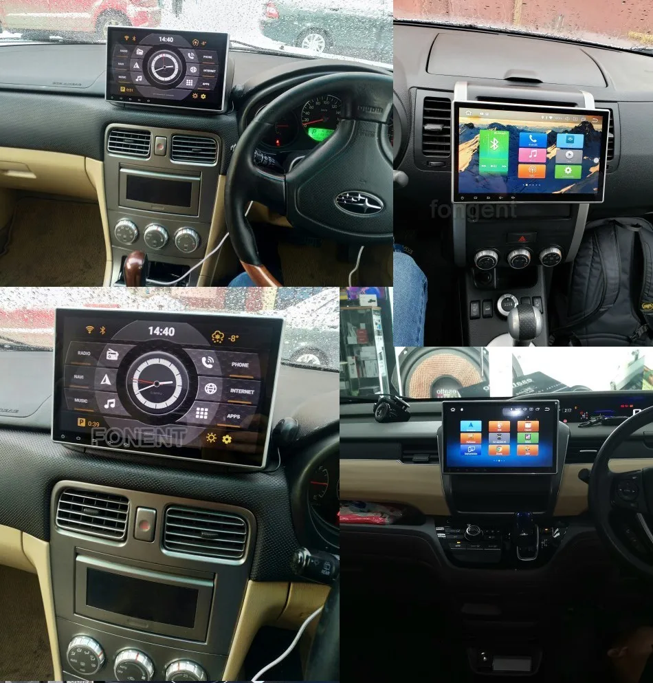 10," ips Android 9,0 Автомобильный gps радио плеер 2 двойной один 1 Din универсальный авто стерео Мультимедиа для Toyota Nissan Honda ISO