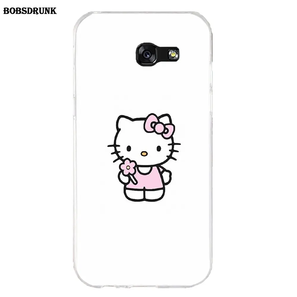 EJGROUP рисунок «Hello Kitty» личности для samsung Galaxy A3 A5 A7 J1 J2 J3 J5 J7 ТПУ чехлы Capa