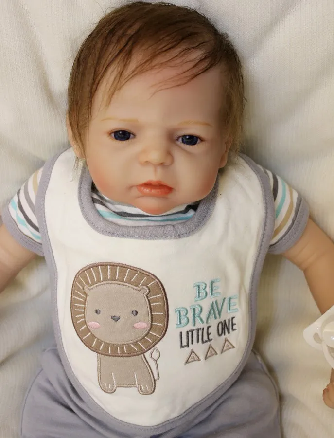 55 см Силиконовая Кукла reborn Игрушки для девочек детские игрушки кукла npkdoll детская