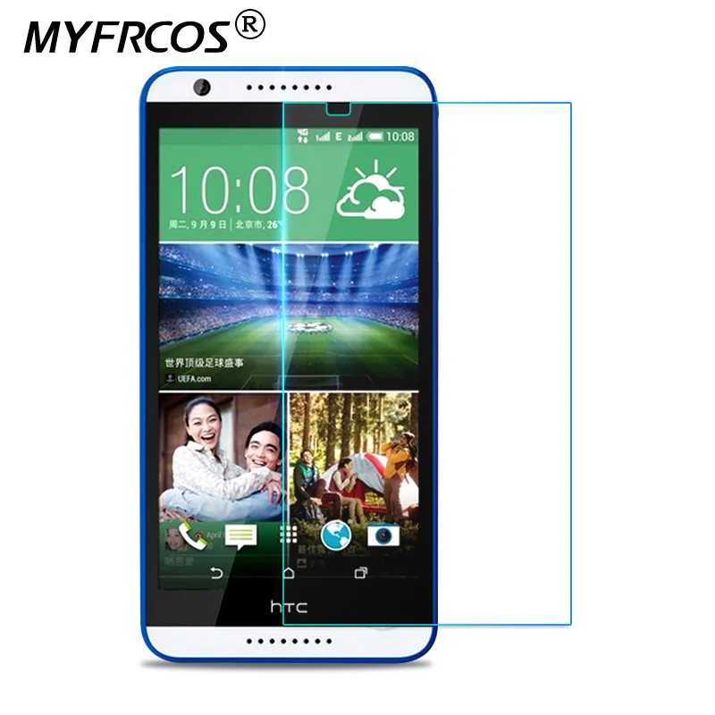 Для Htc Desire 816 закаленное стекло HTC Премиум Защита экрана для твердость 9H