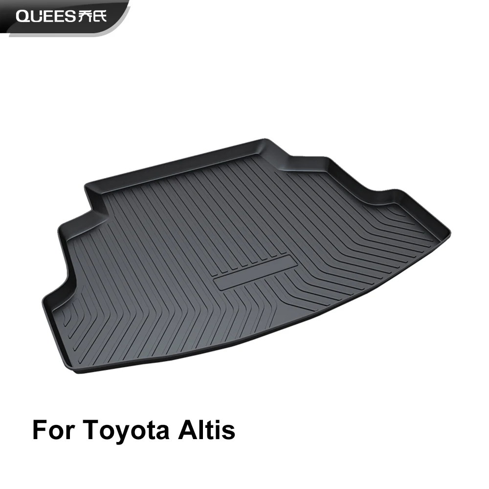 

QUEES Custom Fit Cargo Liner Carpet Mat for Toyota Altis 2014 2015 2016 2017
