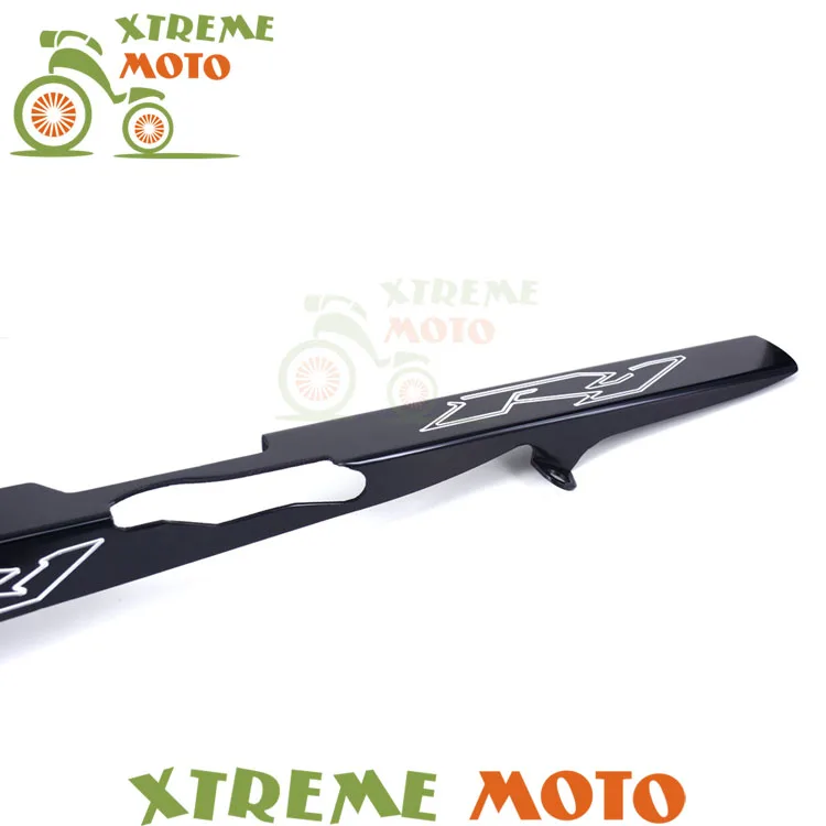 Алюминиевая Черная защитная крышка цепи для Yamaha YZF R1 R1000 2002 2003 02 03 Запчасти