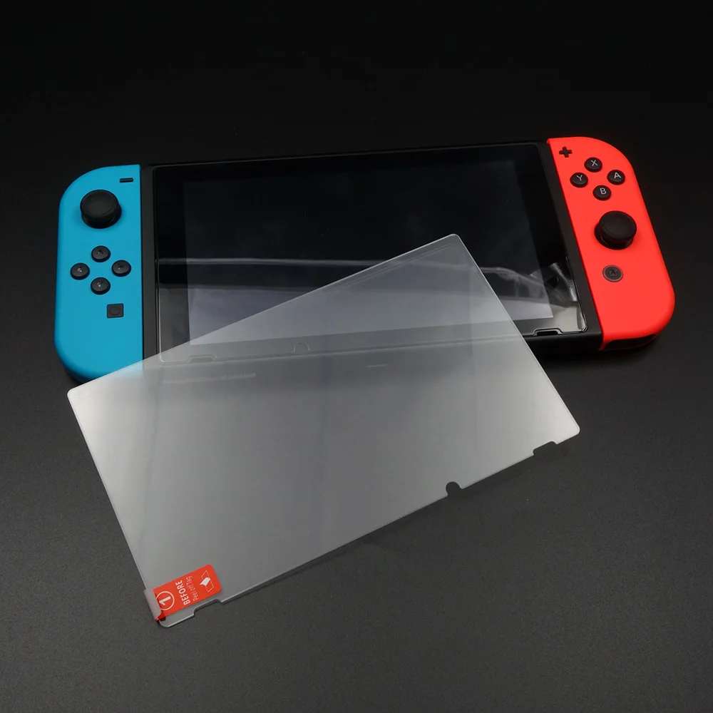 Водонепроницаемый чехол сумка для Nintendo Switch защитный из закаленного стекла с