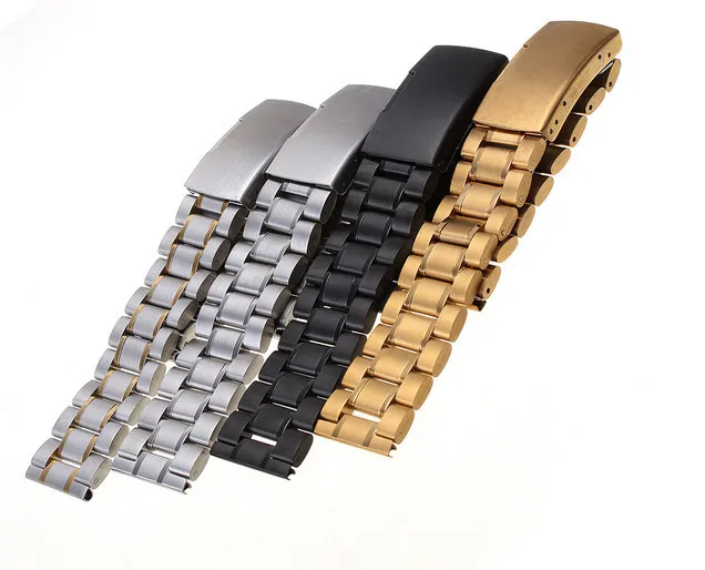Ремешок из нержавеющей стали для наручных часов 10 шт./лот 22 мм 4 цвета на выбор