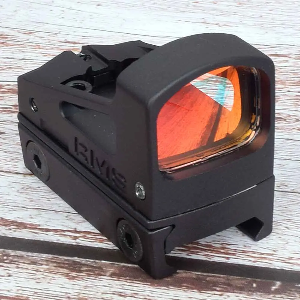 Охотничий прицел RMS Reflex Micro Red Dot с вентилируемым креплением и прокладками для Глок