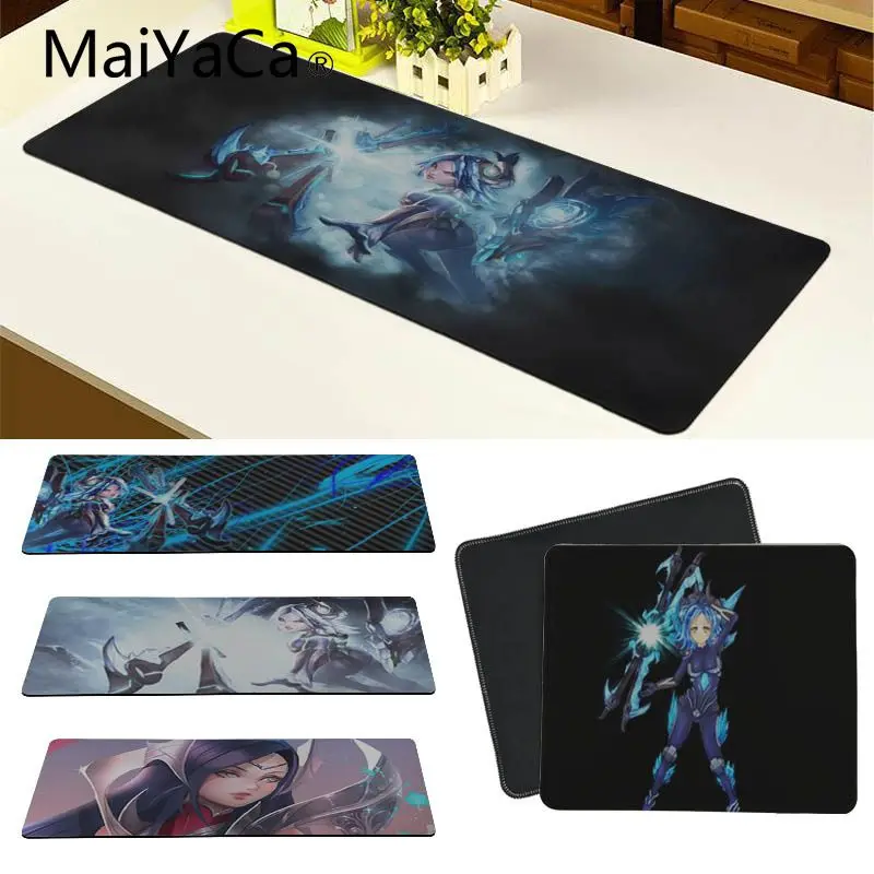 

Высококачественная игровая мышь MaiYaCa для ноутбука «Лига Легенд» Irelia, игровой коврик для мыши с закругленными краями, коврик для мыши, клавиа...