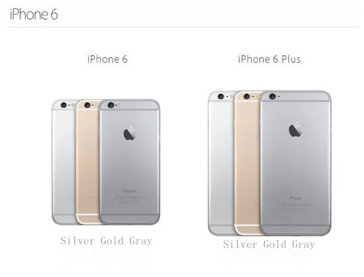 Разблокированный Apple iPhone 6 Plus LTE 5,5 ''ips 8MP двухъядерный мобильный телефон GSM 16 Гб 64 Гб 128 ГБ rom iOS б/у сотовый телефон