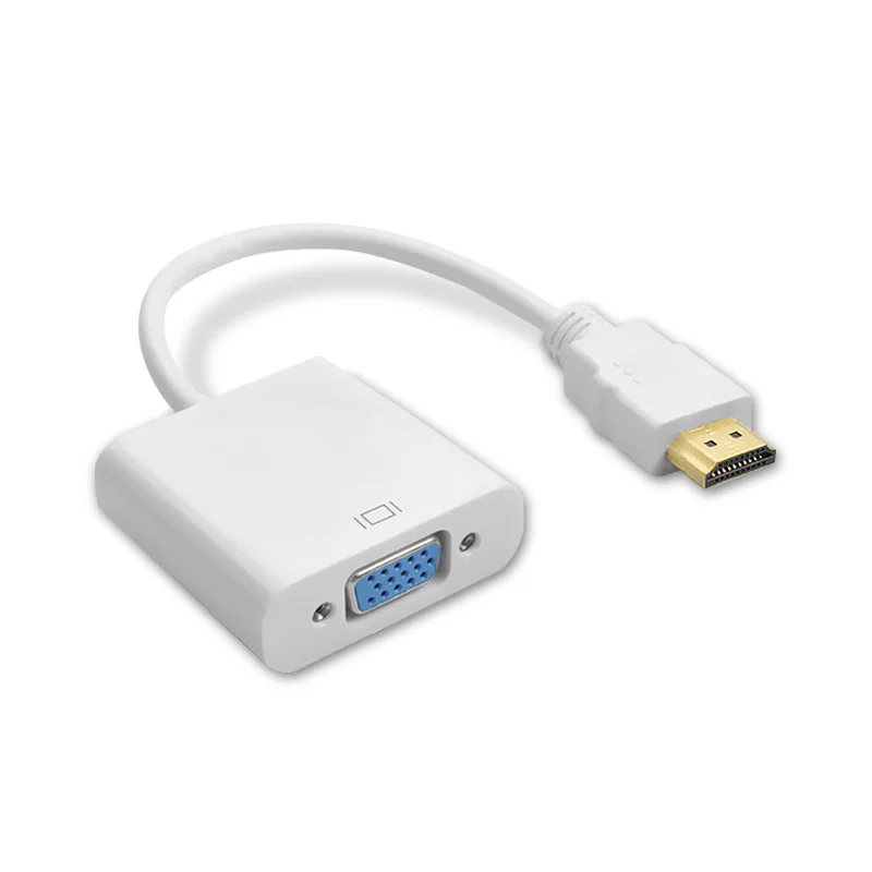 Высокое качество Hdmi к Vga адаптер папа женскому аудио кабель Линия передачи