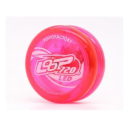 YYF LOOP720 йо-йо Профессиональный Йо-Йо ЧПУ металлический подшипник йо-йо пластиковый шар для начинающих уровень йо-йо - Цвет: pin led light