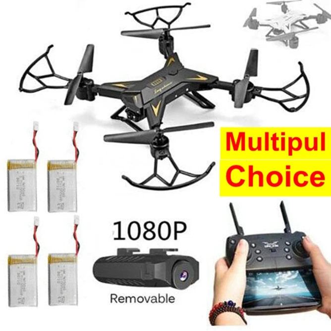 Новейший STMJDToys Ky601s RC складной Дрон Квадрокоптер вертолет с 1080P HD Wifi Fpv камера один