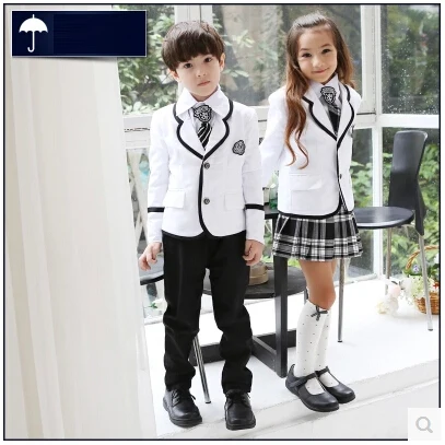 Школьная форма в британском и корейском стиле для детей uniforme escolar детская куртка