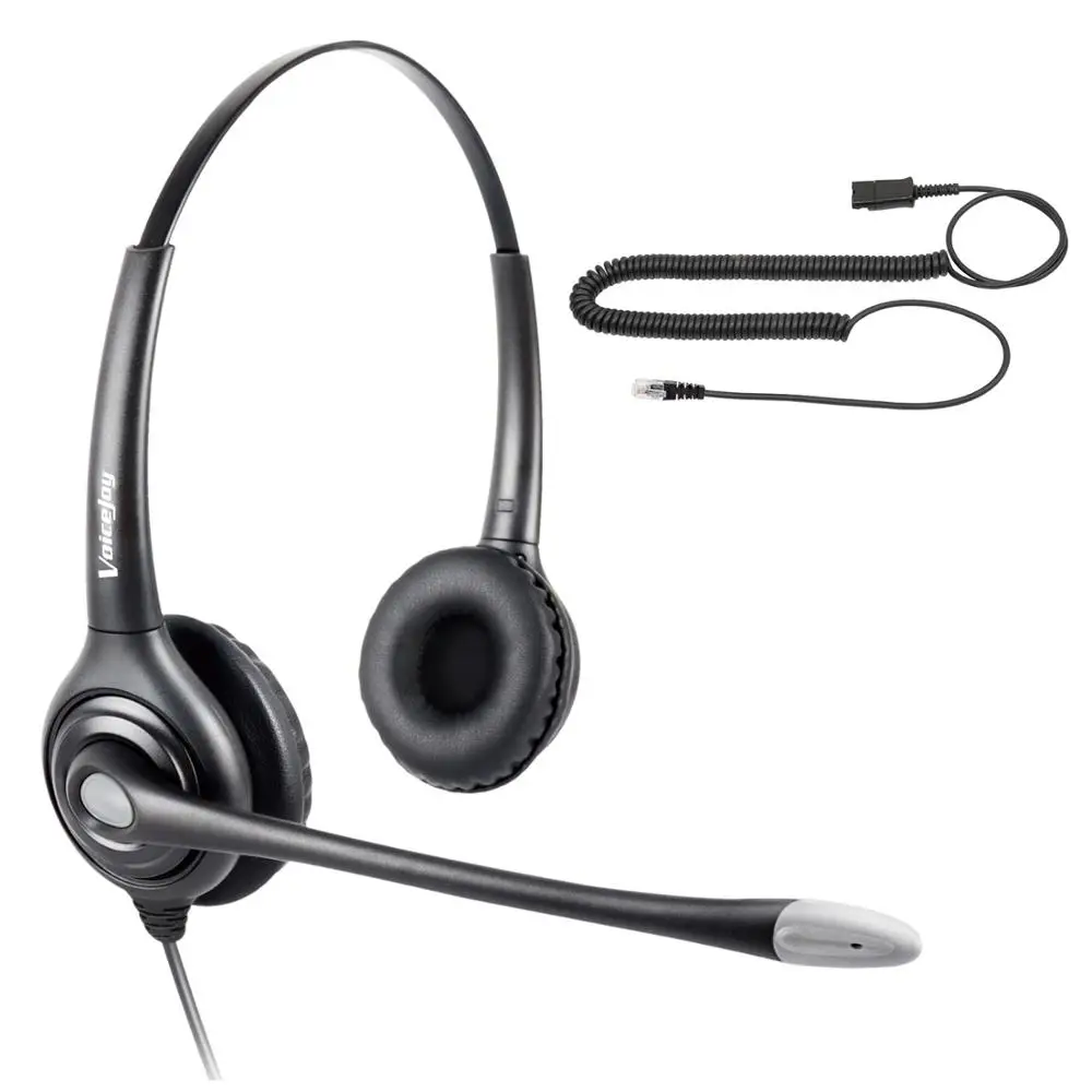 Гарнитура с микрофоном для телефонов Gigaset Plantronic Toshiba Zultys Comdial ShoreTel S iemens Polycom VVX300