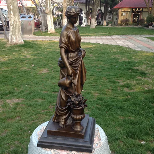 The bronze decoration s ornaments harvest goddess art club Home Furnishing jewelry business gift ornamentsroom Art | Дом и сад