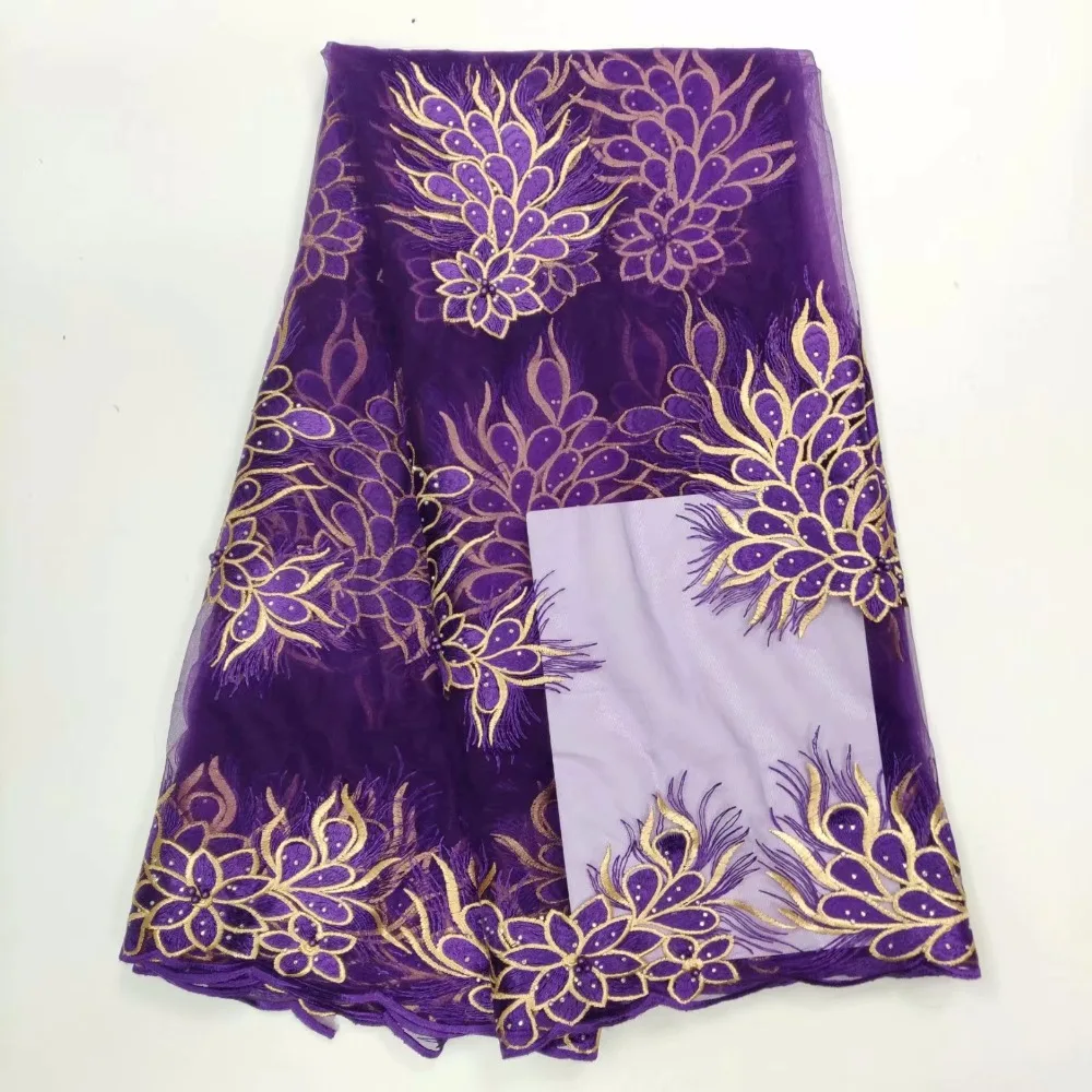 latest african tull lace fabrics high quality 2019 french net fabric with Stones and 3d dresses for women | Дом и сад