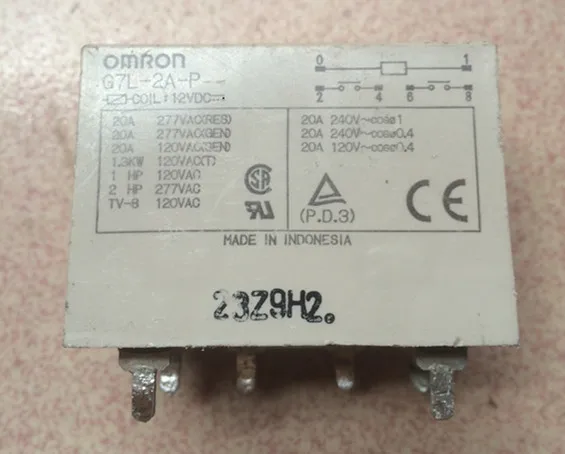 

Реле G7L-2A-P 12VDC
