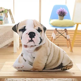 Shar Pei Собаки в форме домашних животных плюшевые подушки фаршированные Декор Подушка Диван стул Шарпей овчарка Собака харье пятнистая собака золотой ретривер друзья - Цвет: Shar Pei