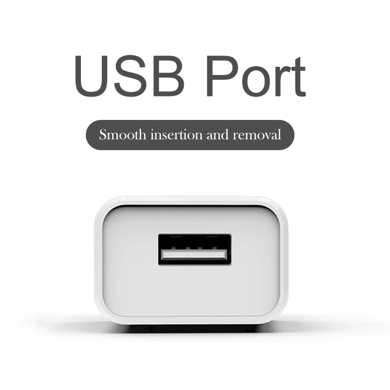 Зарядное устройство для США 5 В 2 А быстрая зарядка один разъем USB настенное